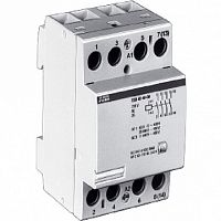 Модульный контактор  EN40-40 4P 40А 400/230 AC/DC |  код.  GHE3421101R0006 |  ABB